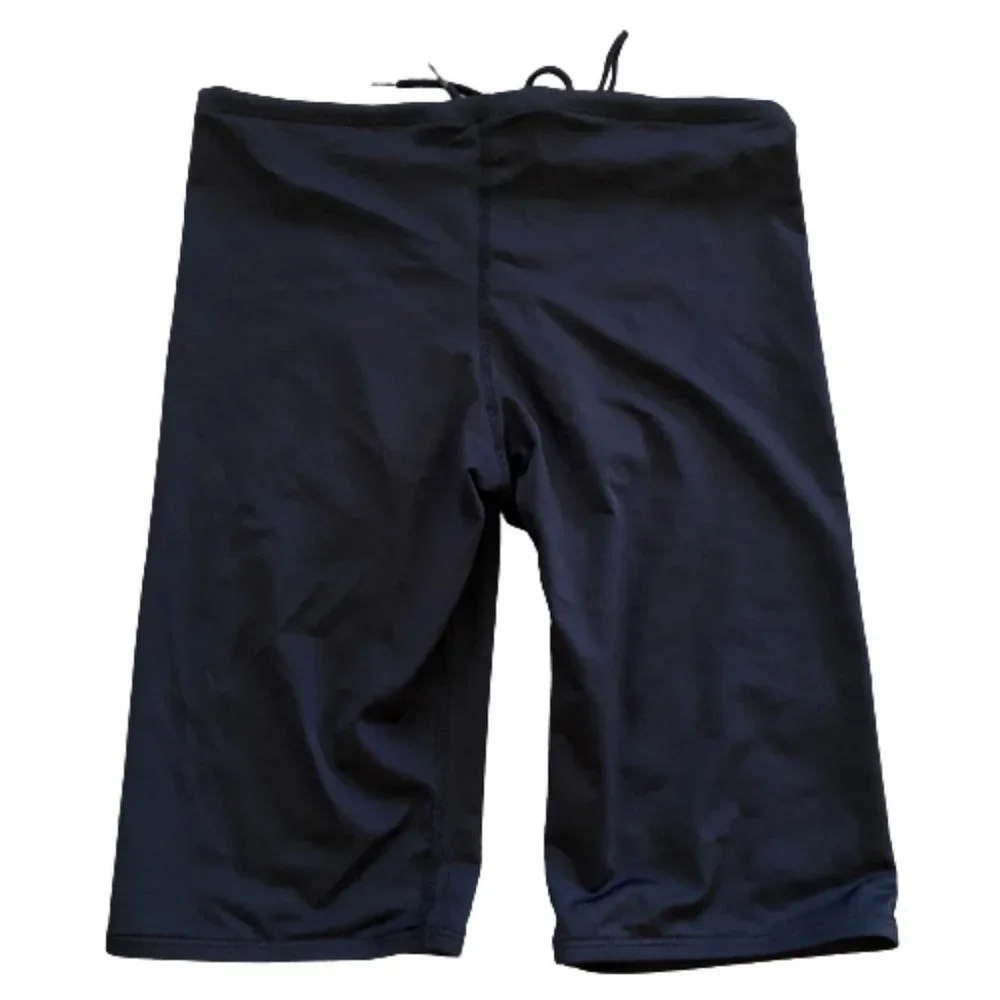 Rise Aquatics Solid Male Jammer Black NWOT